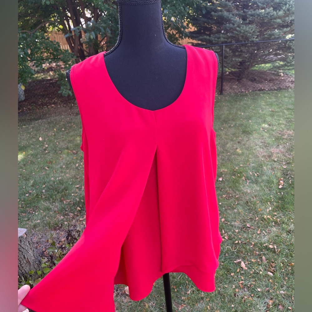 Red Relativity blouse - Picture 2 of 5